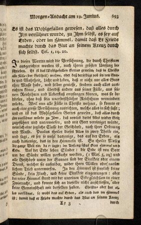 693-704, ...am 19. Junius.-...am 21. Junius.