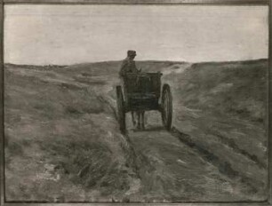 Wagen in den Dünen bei Katwijck
