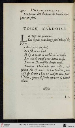 Toise d’ardoise
