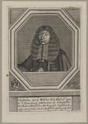 Bildnis des Christophorus Carolus Wölcker