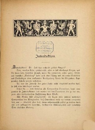 Moderne Spieloper : mit zwölf Beilagen, (Portraits und Handschriften)
