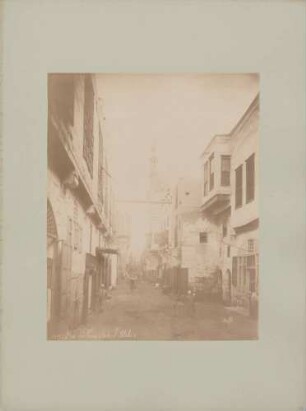 Straßenpartie in Kairo in Ägypten