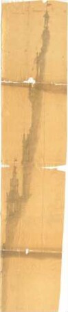 Schmidt, Friedrich von; Skizzen und Pläne - Turm (Schnitt)