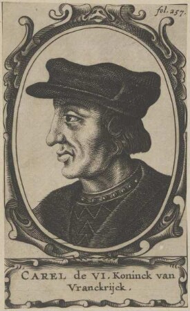 Bildnis von Carel VI.