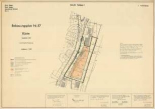 Bebauungspläne: Bebauungsplan Nr. 57, Rünte (südlicher Teil), 1. vereinfachte Änderung, 2. Ausfertigung, Kreis Siegen, Stadt Siegen, Gemarkung Bürbach, Flur 3