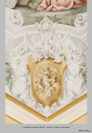 Allegorie des Frühlings : Kartuschen