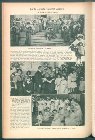 En la escuela General Zapiola : La fiesta de fin de curso