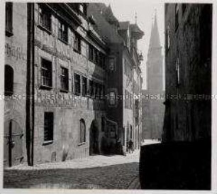 Nürnberg, Untere Schmiedegasse, Kirche St. Sebald