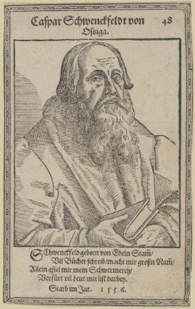 Bildnis des Caspar Schwenckfeldt