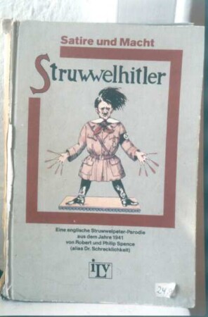 Frankfurt (Main). Struwelpeter-Museum. Englische Struwelpeter-Parodie