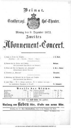 Abonnement=Concert