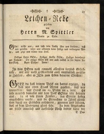15-40, Leichen-Rede.