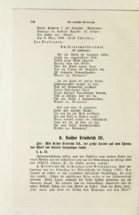 8. Kaiser Friedrich III.
