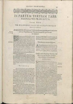 Caput XXIX. De Eclipsibus Solis Et Lunæ Eminus Coniectandis.