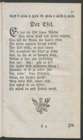 Der Esel