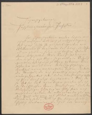 Brief an Friedrich Wilhelm Jähns : 23.01.1876