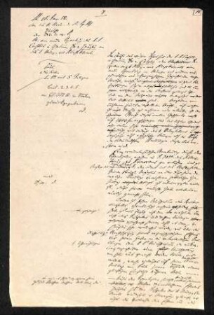Handschriftliches Schreiben