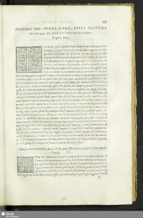 Libro Terzo Della Prattica Musicale