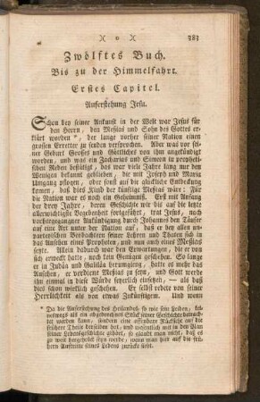Erstes Capitel. Auferstehung Jesu