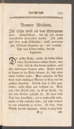 Neunter Abschnitt
