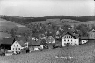 Mitteldorf mit Kirche und Engel-Gut (re.)