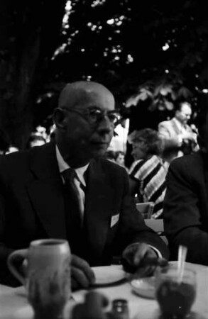 12. Tagung 1962 Physik; Maikäferrede: am Tisch Gustav Hertz