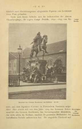 Denkmal des Grossen Kurfürsten von Schlüter