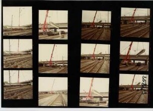 Hochstraße Ratsweg - BW 255 A - Ratswegbrücke, 1983