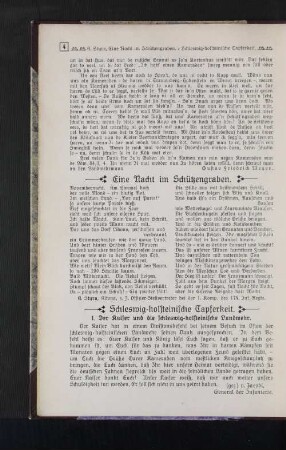 Schleswig-holsteinische Tapferkeit
