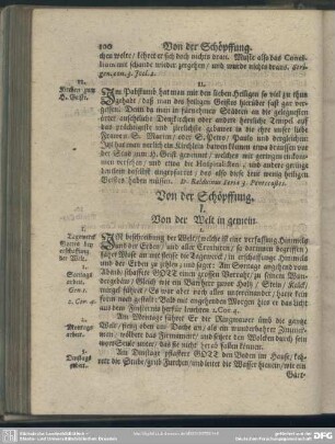 [VI.] Von der Schöpffung