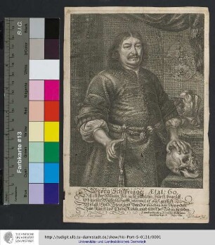 Georg Schweigger. Ætat: 60.