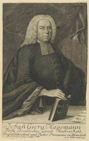 Bildnis des Johann Georg Hagemann