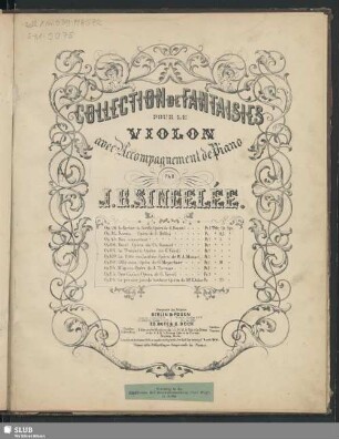 Duo Concertant : sur des Motifs de l'opéra Le Barbier de Séville de Rossini; op. 26