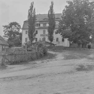 Haus : Oberlausitz. Unbekannter Ort. Ansicht eines Gebäudes