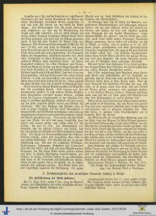 2. Denkwürdigkeiten des preußischen Generals Ludwig v. Reiche.
