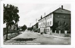 Nünchritz. Meißner Straße, Gesellschaftshaus