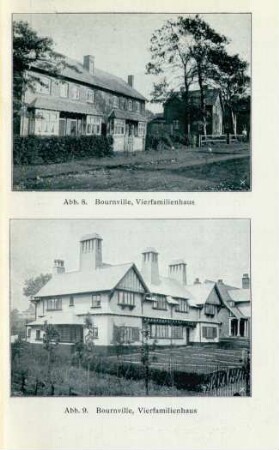 Abb.9. Bournville, Vierfamilienhaus