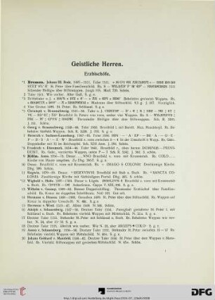 Geistliche Herren (Nr. 1-290)