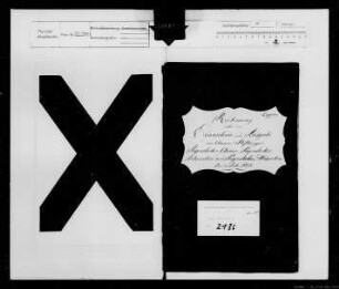 Die Stiftungen Pagenstecher und Portionisten: Haushalt 1825