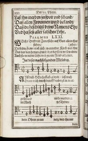 Psalmus LXXI. - Psalmus LXXX.