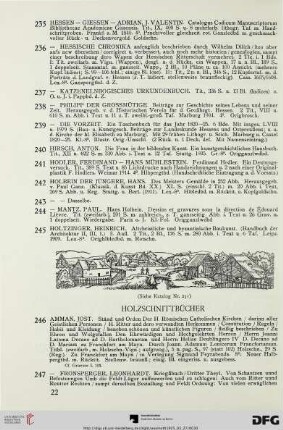 Holzschnittbücher (Nr. 246-260)