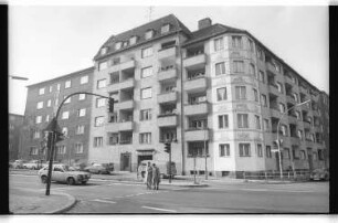 Kleinbildnegative: Innsbrucker Str. Ecke Heylstraße, 1978