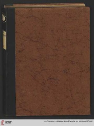 1: Gazette archéologique: revue des Musées Nationaux