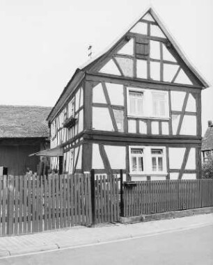 Fachwerkwohnhaus; Büdingen, Mühlstraße 54
