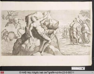 Athen, Parthenon: Ost-Fries V, Athena und Hephaistos XXXVI und XXXVII