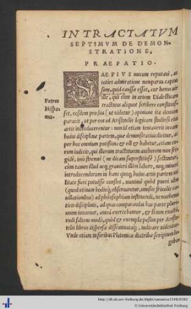 Tractatus Septimus