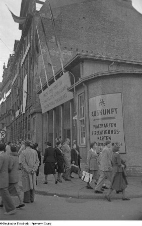 Außenansicht des Messeamts