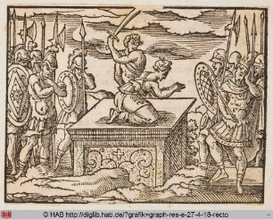 Die Opferung Polyxenas.