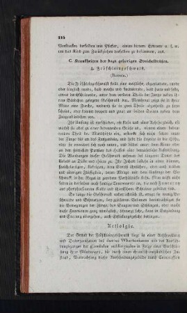 C. Krankheiten der dazu gehörigen Speicheldrüsen.