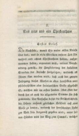 62-133 Das alte und neue Christenthum